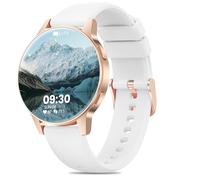 Miecgth 2025 New Montre Connectée Femme avec Appel Bluetooth 1.27" TFT HD Étanche Écran Tactile 24H Fréquence Cardiaque 120+ Modes Sportifs Sommeil IP68 pour Android iOS