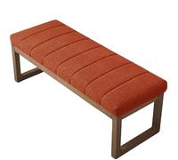 Miecoae Coussin de Banc sur Mesure Amovible Lavable Antidérapant Hautement Élastique Convient pour Bancs de Jardin, Balançoires, Patios, Bancs d'Intérieur(T13,Flat Edge 30x170x4cm)