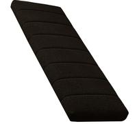 Miecoae Custom Window Seat Cushions Indoor, Bay Window Cushion Anti-Cat Scratch Bench Cushions for Indoor Furniture Custom Bench Cushions with Non Slip Bottom(Noir,30x145cm 12x57in)