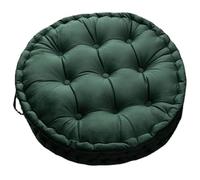 Miecoae Galette de Tapis Sol Intérieur ou Exterieur Epais Rond 56x7cm, Coussin de Chaise Velours Tatami Oreiller Confortable Doux au Toucher et élégant(L4)