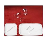 Miecoae Housse De Coussin Banc Jardin Exterieur pour Rechange Matelas Housses Coussins pour Intérieur Meuble Chaussure Cuisine D'épaisseur sur Mesure 5cm Hauteur 91% Impermeable(Rouge,135x35 cm)