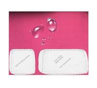 Miecoae Housse De Coussin Exterieur sur Mesure Protection Matelas Canapé Jardin Couverture Remplacement pour Banc Rechange Housses Coussins Exterieures 5cm Hauteur Impermeable(Rose,135x35 cm)