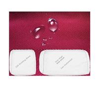 Miecoae Housse De Coussin Exterieur sur Mesure Protection Matelas Canapé Jardin Couverture Remplacement pour Banc Rechange Housses Coussins Exterieures 5cm Hauteur Impermeable(Rouge,135x35 cm)