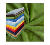 Miecoae Housse De Coussin pour Banc Jardin Rechange avec Fermeture pour Chaise Matelas Chien sur Mesure Housses Coussins Intérieur Cuisine Tatami 15cm Hauteur Peluche Velours Hiver(135x35 cm)