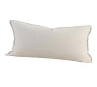 Miecoae Taie Oreiller 50x70 40x60 65x65 cm Lot de 2 avec Fermeture Éclair Invisible Housse Coussin Doux, Confortable, Respirant(K15,2pack 90x50cm)