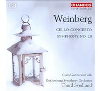 Mieczyslaw Weinberg: Cello Concerto; Symphony No. 20 [CD] NEUF