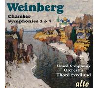 Umea Symphony Orchestra – Weinberg : Symphonies de chambre n°1 et 4 – CD