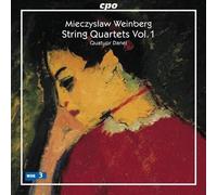 Mieczyslaw Weinberg : Quartuors à cordes , Vol. 1 / Quatuor Danel