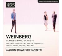 Mieczyslaw Weinberg Weinberg: Complete Piano Works - Volume 3 (CD) Album