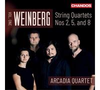 Mieczyslaw Weinberg Weinberg: String Quartets Nos. 2, 5, and 8 - Volume 1 (CD)