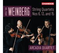 Mieczyslaw Weinberg Weinberg: String Quartets Nos. 6, 13, and 15 - Volume 4 (CD)