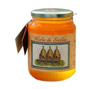Miel Amodeo Carlo - abeille noire de Sicile 1kg (Sulla)