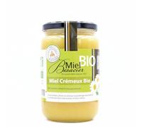 MIEL BESACIER - Miel Bio Crémeux, Texture Onctueuse, Douceur Naturelle Pot 1kg - Lot De 2