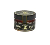 Miel Casa Bonaria Sulla au safran en poudre et pistils, 150 g, miel artisanal, fabriqué en Italie, arôme naturel, idéal pour le petit-déjeuner, les desserts