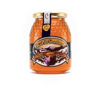 Miel d'abeille pur. Miel Cantueso. Miel 100% d'origine Espagnole pot de 500g. Pur et naturel. Édulcorant naturel. Miel idéal pour lutter contre la fatigue. Saveur florale dorée persistante. Miel cru.