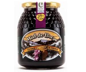 Miel d'abeille pur. Miel de bruyère. 100% d'origine Espagnole en pot de 500g. Miels de bruyère des régions de Espagne. Arôme très intense d'houmous, de champignons et de feuilles mortes. Miels cru.