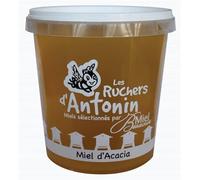 MIEL D'ACACIA BIOLOGIQUE ANTONIN 1KG PLASTIQUE, MIEL BESACIER, LOT DE 2