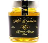 Miel D'Acacia d'Allemagne- 300g -un miel Rare et unique - 100% Naturel, Récolté dans la région Brandebourg.