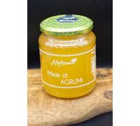 Miel d'agrumes, Apiculture Melissa, miel brut naturel, non pasteurisé, production artisanale, Miel 100% italien (Avellino), poids 500g