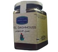 Miel de Daghmous (Euphorbe) du maroc 100% pur et naturel, récolté au Maroc, authentique, savoureux et intense-Non chauffé : la cristallisation est donc un processus naturel, gage de qualité (500gr)