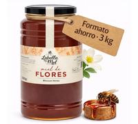 Miel de fleurs 3 kg, miel de qualité et miel liquide naturel au parfum floral idéal pour sucrer boissons, recettes et desserts tout en offrant une saveur authentique pour un usage quotidien.
