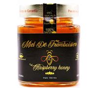 Miel de framboisier 100% Pur Pot de 300g Antioxydant & Antibactérien Recueilli aux États-Unis - De La Qualité La Plus Fine, Une Grande Variété De Saveurs Délicieuses.
