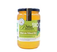 Miel de Tilleul Bio Pot de 1kg - Extrait à Froid et Non Pasteurisé, Saveur Délicate et Arômes Subtils, Issu de l'Agriculture Biologique, Idéal pour le Quotidien - Lot de 2