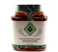 Miel d'eucalyptus du Maroc 300g, 100% Naturel, Récolté dans la Région de Souss Massa Draa, un miel Rare et unique