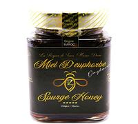 Miel d'Euphorbe 100% pur & Naturel. Miel Cru de (Daghmous) Vraie Premium -500g - Recueilli Au Maroc - De La Qualité La Plus Fine, Une Grande Variété De Saveurs Délicieuses.