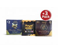 Miel en Sticks - Coffret Découverte - Packs Multiples - Usage Alimentaire (Pack De 3)