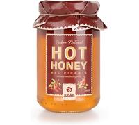 Miel Épicé Portugais au Piri Piri et au Piment - 500 g - Miel Multifloral Naturel Infusé aux Épices Traditionnelles - Condiment Gourmet Sucré et Piquant