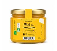 Miel et curcuma et poivre Préparation à base de miel,curcuma et poivre