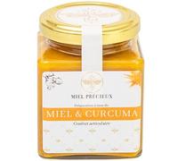 Miel et Curcuma + Poivre Noir | Anti-inflammatoire & Antioxydant | 100% pur et naturel | Immunité et Articulation | 250g | Miel Précieux |