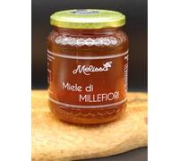 Miel Millefiori, Apiculture Melissa, miel brut naturel, non pasteurisé, production artisanale, Miel 100% Italien (Avellino), poids 500g