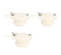 Miel robinet vanne équipement de l'apiculture extracteur de miel accessoire 3Set de qualité alimentaire en plastique miel Valve outils pour apiculteurs approvisionnement en
