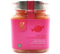 Miel Rose de Rosier Sauvage de Russie 300g- 100% Naturel, Récolté dans la Région région D'altaï, un miel Rare et unique