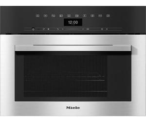 Miele ContourLine DGM 7340 - Four combiné à vapeur - encastrable - niche - largeur : 56 cm - profondeur : 55 cm - hauteur : 45 cm - inox