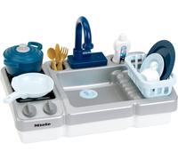 Miele Évier Avec Plaque De CuissonÉvier Pour Enfants Avec Fonction Pompe À Eau Et AccessoiresJouets Pour Enfants À Partir De 3 Ans