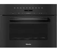 Miele VitroLine M 7244 TC - Four micro-ondes grill - encastrable - 46 litres - 900 Watt - noir obsidienne