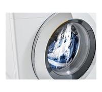 Miele W1 WCR870 WPS PWash2.0&TDos XL&WiFi - Chrome Edition - machine à laver - WiFi - largeur : 59.6 cm - profondeur : 63.6 cm - hauteur : 85 cm - chargement frontal - 9 kg - 1600 tours/min - blanc lo