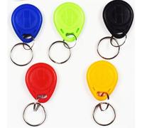 MIELEU 100pcs/Lot UID Changeable 13.56MHz Writable HF ISO14443A IC Tag Keyfob Chinese Magic Back Door Command Card(Gray)