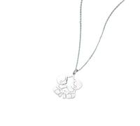 MIELEU Collier pendentif bébé collier pour femmes enfants enfants jumeaux famille pull chaîne bijoux anniversaire mère cadeaux fête bijoux cadeau
