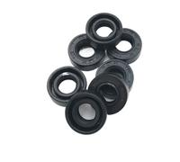 MIELEU Joint d'huile d'arbre NBR TC-12*20*6mm Double lèvre recouverte de nitrile 9/10 avec jarretière Radial seals Rotary seals (Size : 12x20x6mm)