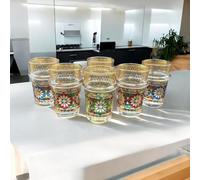 MIELIMON Lot de 6 verres à thé marocains en verre