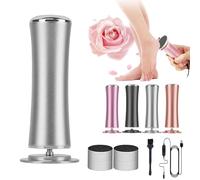 Mielle Glow Pied, Honey Glow Pied, Mielle Ponceuse Sur Pied, Rapeuse Pieds Électrique Livré Avec 60 Recharges De Tampons Exfoliants, Pour Peaux Mortes, Squameuses Et Craquelées