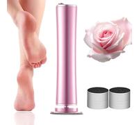 Mielle Glow Pied, Honey Glow Pied Mielle, Râpe Électrique Pieds Rechargeable, Ponceuse Pédicure Professionnelle sans Fil, Élimine Callosités et Peaux Mortes (Rose)