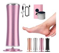 Mielle Glow Pied, Honey Glow Pied, Rape Pieds Électrique Avec 60 Tampons Glide, Ponceuse Pied pour Callosités Peaux Mortes Pieds Gercés, Vitesses Réglables, pour Femmes Hommes Pédicures (Rose)