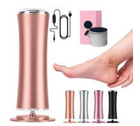 Mielle Glow Pied, Honey Glow Pied, Rape Pieds Électrique Avec 60 Tampons Glide, Ponceuse Pied pour Callosités Peaux Mortes Pieds Gercés, Vitesses Réglables, pour Femmes Hommes Pédicures (Or)