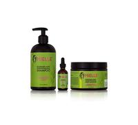 Mielle Organics Mielle/Romarin Menthe Fortifiant/Shampooing/Masque capillaire/Huile de renforcement du cuir chevelu et des cheveux (sérum)/Offre/Coffret cadeau