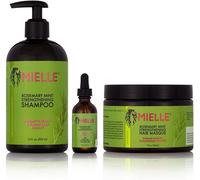 Mielle Organics Romarin Renforcement Shampooing & Masque & Scalp Huile Cadeau